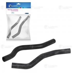 Кмпл патрубков отоп. для а/м Лада Largus FL (21-) 1,6 8кл. (EPDM, 2шт.) (LPKh 01 LPKH0117 LUZAR