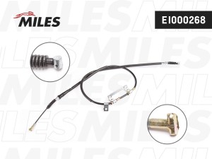 Трос стояночного тормоза левый KIA CARENS/SHUMA EI000268 EI000268 MILES