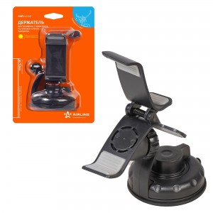 Держатель телефона на стекло (универсальный) прищепка AMS-U-02 AIRLINE