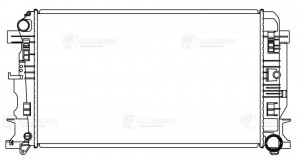Радиатор охл. для а/м Volkswagen Crafter (06-) 2.5D MT (штуцер слева) (LRc 1802) LRC1802 LUZAR