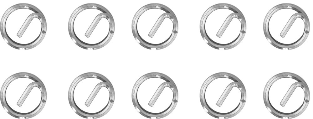 набор вставок резьбовых M12x1.25! 10 пр.\ WTRI12125 THORVIK