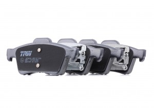 Колодки тормозные NISSAN Primera P12E (00-) задние (4шт.) TRW GDB1469 TRW