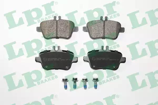 Колодки тормозные дисковые 05P1782 05P1782 LPR