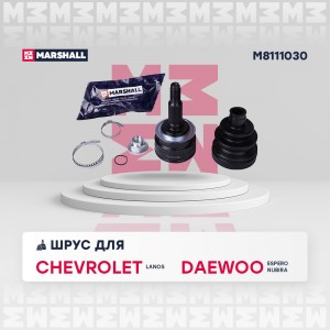 ШРУС внеш. без ABS Daewoo Espero 93-  Lanos 97- M8111030 M8111030 MARSHALL