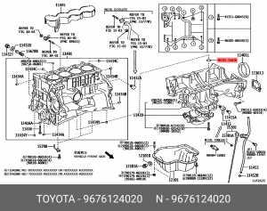 Кольцо 96761-24020 96761-24020 TOYOTA