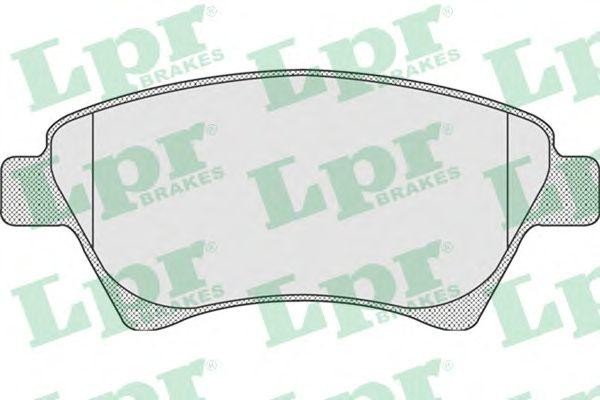 Комплект тормозных колодок 05P911 05P911 LPR