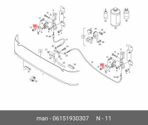 Шайба 6X18X1,6-200HV-MAN183-B1 06151930307 MAN