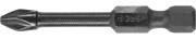 Набор бит 1/4" PH2 50мм ударных магнитных 2шт. Профи ЗУБР 26021250S2 ZUBR