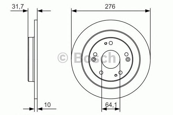 CIVIC 5D (2012>) 0 986 479 A92 BOSCH