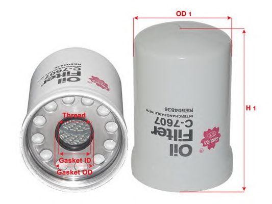 Фильтр масляный DONALDSON C7607 C7607 SAKURA