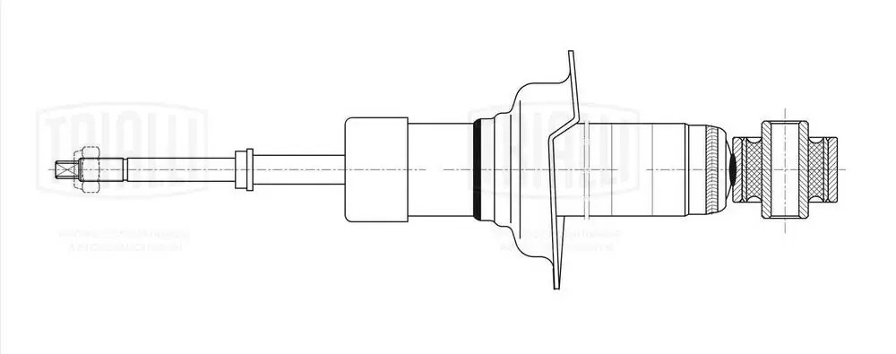 Амортизатор Nissan Almera (95-) после 08.97 г.в. задн. (AG 14515) AG 14515 TRIALLI