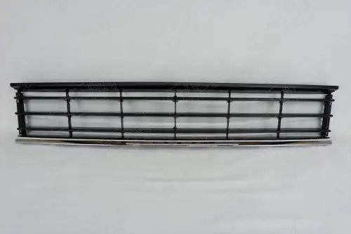 Решетка в бампер нижняя Volkswagen Passat B7 (2010-2015) один хром молдинг OEM3712 OEMPARTS