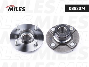 Ступица колеса задняя с подшипником без ABS NISSAN ALMERA N16/PRIMERA P11 96-03  DB83074 MILES