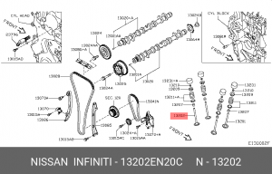 ДЕТАЛЬ 13202-EN20C NISSAN