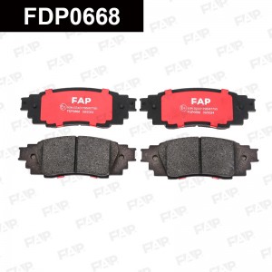 Тормозные колодки дисковые смесь CERAMIC FDP0668 FDP0668 FAP