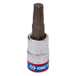 насадка (бита)! торцевая 1/4', Torx T40, L=37 мм\ 203340 KING TONY