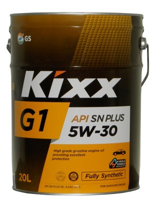 Масло моторное KIXX G1 SN Plus 5W30 синт.20л L2101P20E1 KIXX
