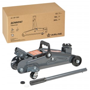 Домкрат подкатной 1.5 т AIRLINE 140 - 300 мм AJ-1.5F-300 AIRLINE