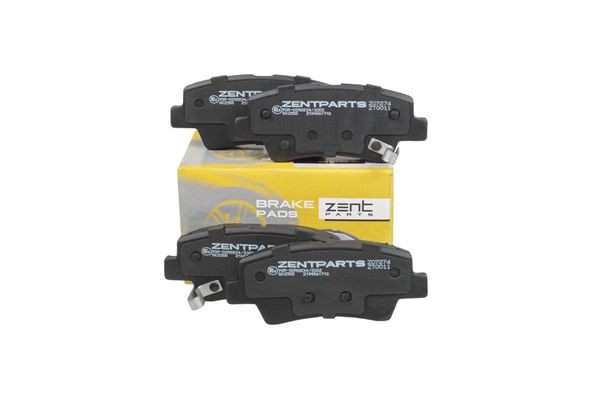 колодки дисковые задние Z07274 ZENTPARTS