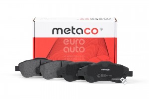 Колодки тормозные передние к-кт 3000043 3000043 METACO