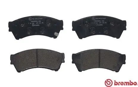 Колодки тормозные MAZDA 6 (GH) (08-) (1.8/2.0/2.5) передние (4шт.) BREMBO P 49 060 BREMBO