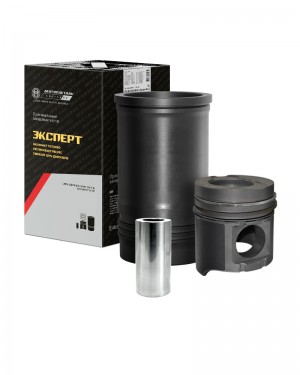 Поршневая гр ЯМЗ-7511 (гильза, поршень, п/кольца, палец) (1 цил) фосф. инд. Гбц  751110040060190 MOTOR DETAL