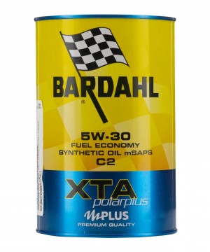 BARDAHL XTA FE 5W30 C60 (1L) масло моторное! синт.\API SN/CF, ACEA С2,A5/B5, PSA 301040 BARDAHL