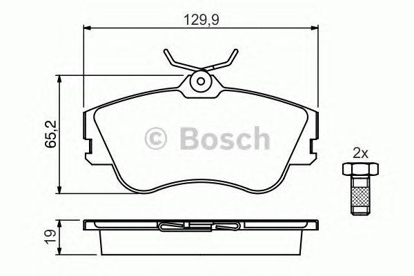 VW TRANSPORTER T4 91> 0 986 461 753 BOSCH