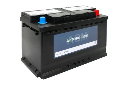 аккумуляторная батарея! AGM 80Ah 800А +справа 315x175x190 B0800GAVT AVTOPRIBOR