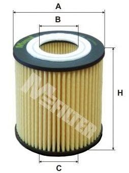 фильтр масляный!\ Fiat Croma/Grand Punto, Opel Astra/Vectra/Zafira 1.9D 04> TE4006 MFILTER AUTOMOTIVE FILTERS