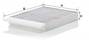 Mercedes Benz Vito (447) 2014> УГОЛЬНЫЙ CUK 30 012 MANN FILTER