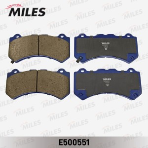 Колодки тормозные передние (Смесь CERAMIC серия PRO) JEEP GRAND CHEROKEE 10- (TR E500551 MILES