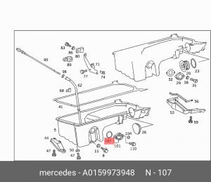 MB C208 A  0159973948 MERCEDES BENZ