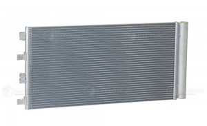 Конденсер с ресив. Renault Duster (10-) 1.5dCi LRAC0950 LRAC 0950 LUZAR