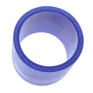 Патрубок МАЗ дв.ЯМЗ-7511 соединительный синий силикон (L=60мм,d=55) MEGAPOWER 13016155 MEGA POWER