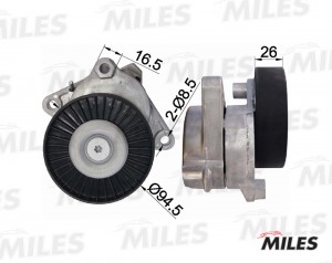 Натяжитель ремня приводного MERCEDES BENZ W210/W211/W639 M112/113 AG00038 AG00038 MILES