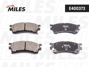 Колодки тормозные передние (без датчика) (Смесь Low-Metallic) HAIMA (FAW) 3 / MA E400373 MILES