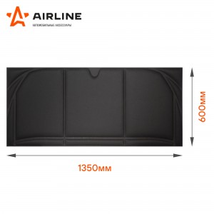 Шумоизоляция-утеплитель капота, нетканое полотно с фольгир. покрытием, 135*60 см ADAT004 AIRLINE