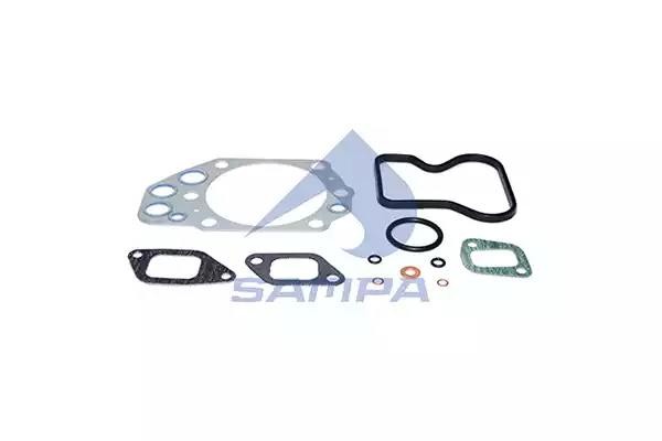 Прокладка головки блока SCANIA 82,92,93 дв.D,DS,DSC9 (на 1 цилиндр) SAMPA 040634 SAMPA