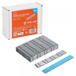 Груз балансировочный самоклеящийся свинцовый, 4*5гр/4*10гр, 50 шт (ATRK176) ATRK176 AIRLINE