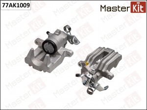 Суппорт тормозной зад. прав. Skoda OCTAVIA I (1U2) 1996 - 2010, VW GOLF IV (1J1) 77AK1009 MASTER KIT