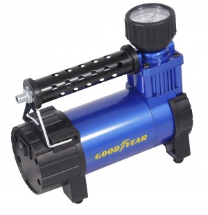 компрессор воздушный! GY-45L CASE 45л/мин, питание от АКБ, кейс для хранения\ GY000116 GOODYEAR