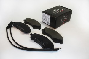 Колодки тормозные FORD TRANSIT 06- 280/300-Series передние с датчиком 1723KT 1723KT KOTL
