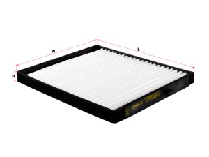 Фильтр салона CHEVROLET AVEO 02- CA65190 CA65190 SAKURA