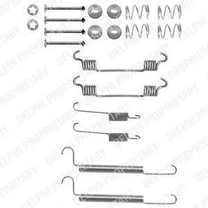 ремк-т торм.колодок зад.\ Opel Astra F/G/Vectra B/Zafira all 91> LY1241 DELPHI
