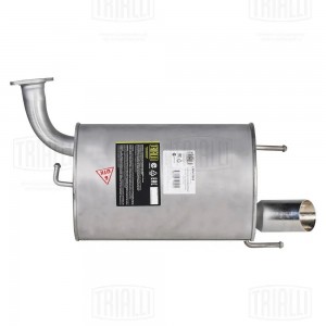 Глушитель Toyota Camry (06-) 2.4i осн. (алюм. сталь) (EMM 0363) EMM 0363 TRIALLI