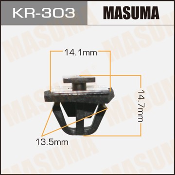 Пистон обивки универсальный MASUMA KR303 MASUMA