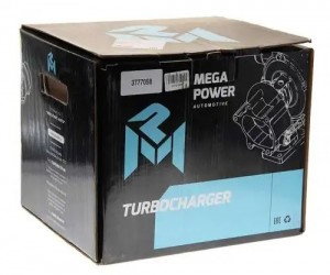 Турбокомпрессор CUMMINS ISF 2.8 модель HE211W (4 болта) MEGAPOWER 110-14-006 MEGA POWER