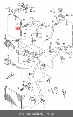 A2 [8Z0] (2000-2005) 1J0 121 087 D VAG