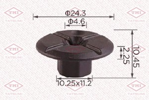 Клипса автомобильная MERCEDES TJB1455 TJB1455 TATSUMI